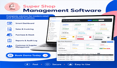 Super Shop Management Software